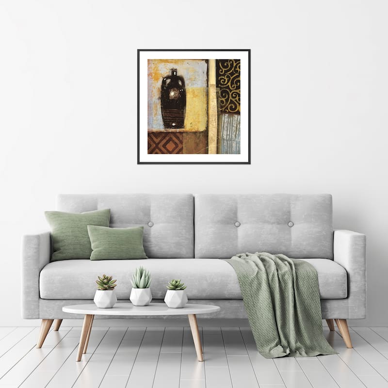 Ancient Urn III Framed Print Wall Art by Norman Wyatt Jr.