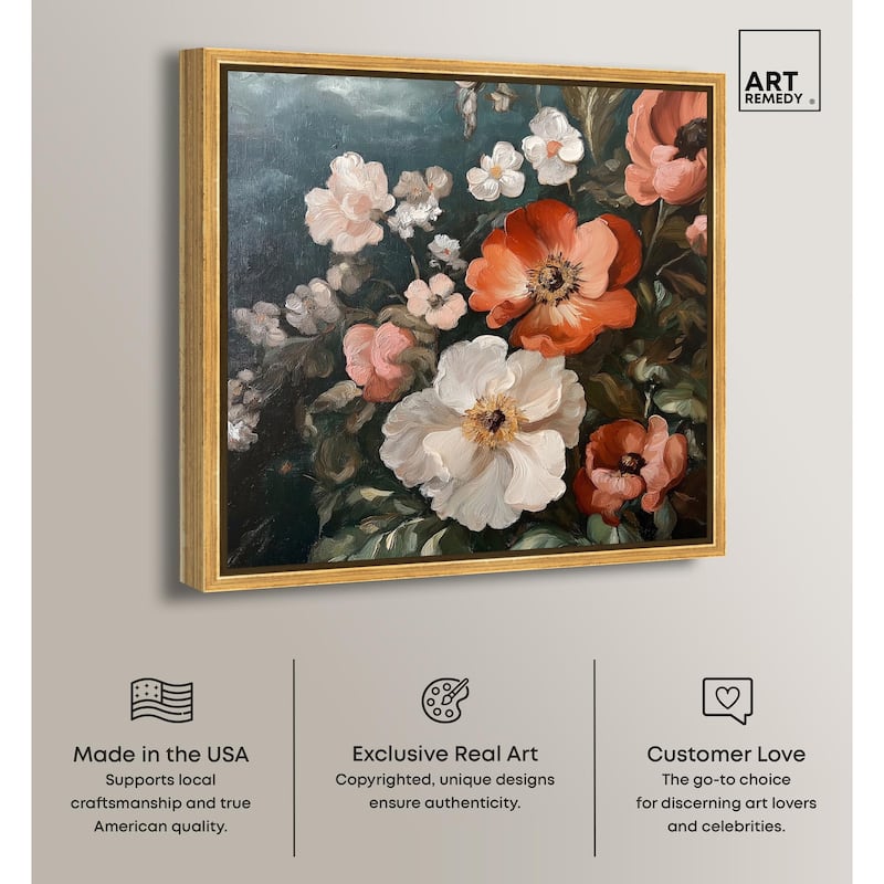 Petals in Abundance Canvas by Art Remedy