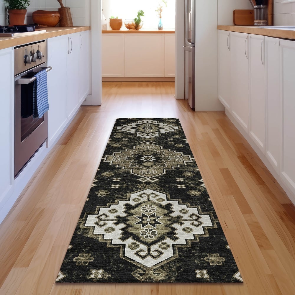 Premium Washable Super Soft Traditional Farmhouse Mayfield Rug