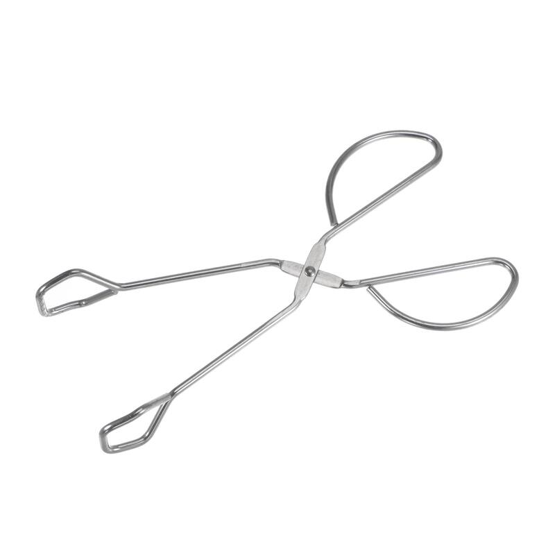 Stainless Steel Scissor Tongs 10" Barbecue Grilling Tongs