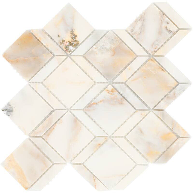 Daltile Gamma Natural Stone Balance XL Wall and Floor Mosaic Tile (Set of 10)