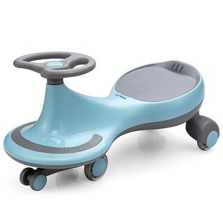 Wiggle Car Ride-on Toy With Flashing Wheels - 27 X 12 X 14 Inch (l X W 