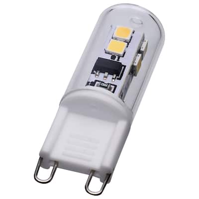 2 Watt T4 LED Clear Finish G9 Base 5000K 120 Volt
