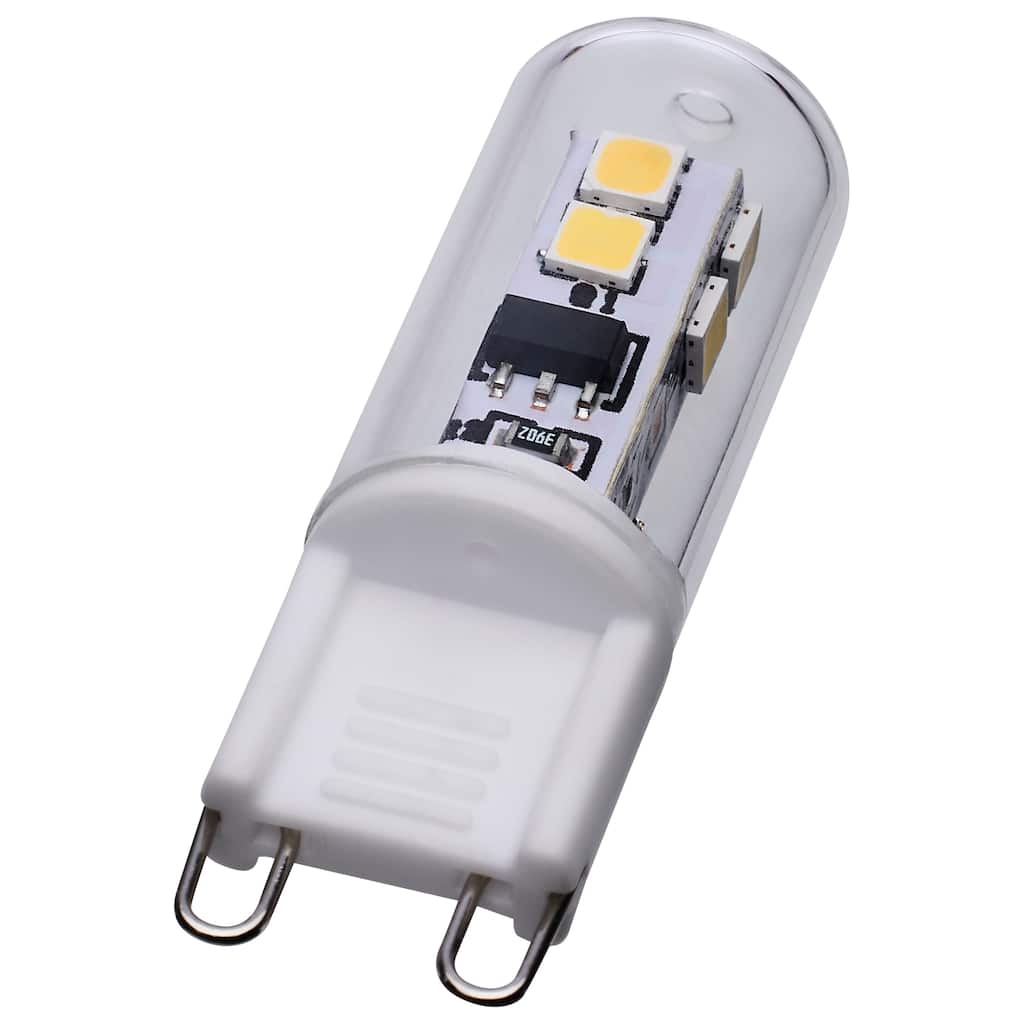 2 Watt T4 LED Clear Finish G9 Base 5000K 120 Volt
