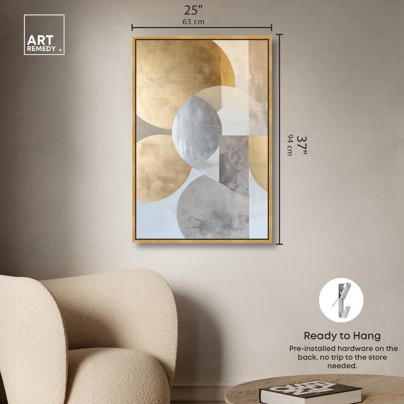 Golden Sequence I Canvas by Art Remedy