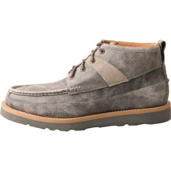 Shop Twisted X Men S Mca0019 Casual Moc Toe Wedge Boot Grey