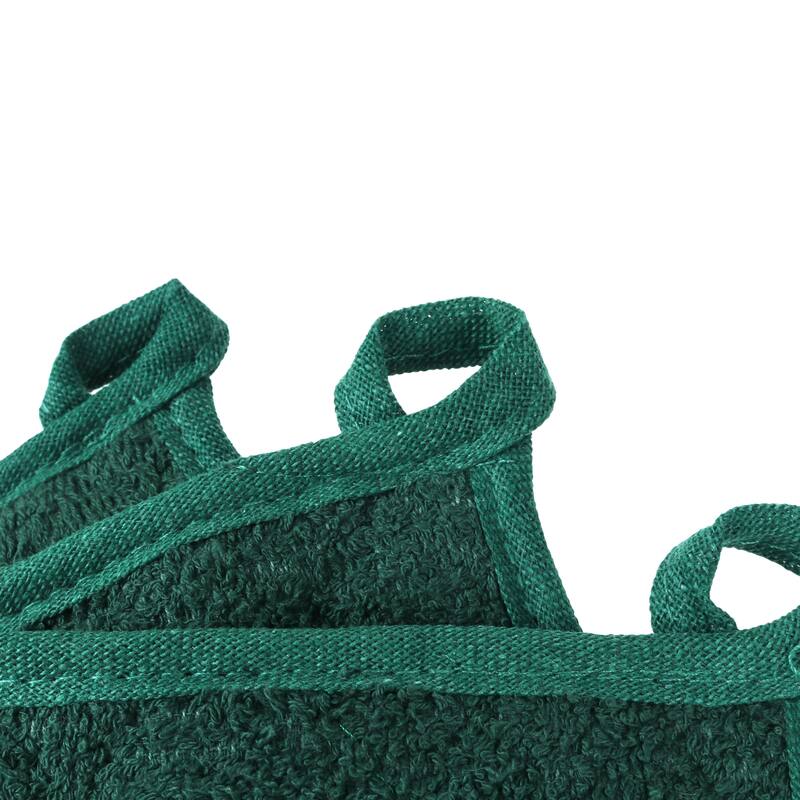 Arkwright Home 7x7 Solid Color Cotton Terry Pot Holders - Pack of 12