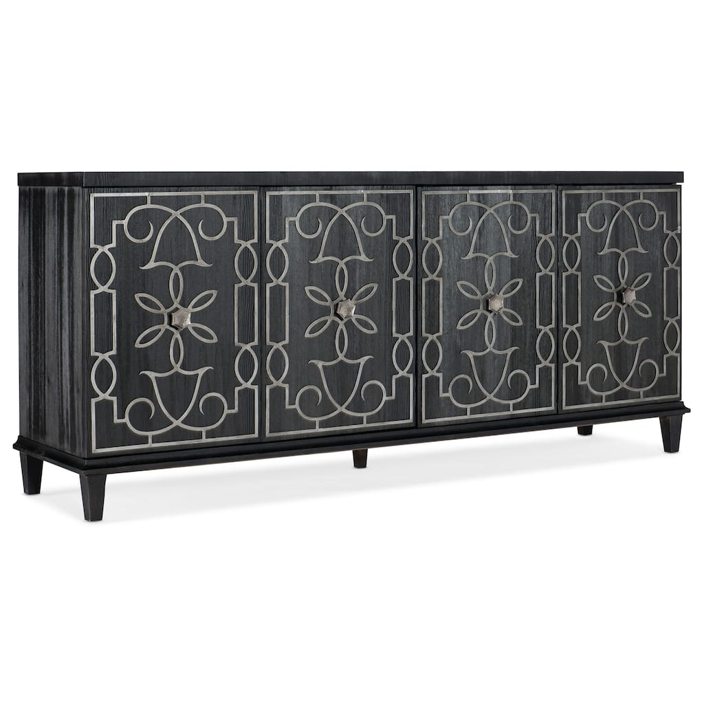Hooker Furniture 628-85104 Melange 82" Wide 2 Drawer Wood Veneer
