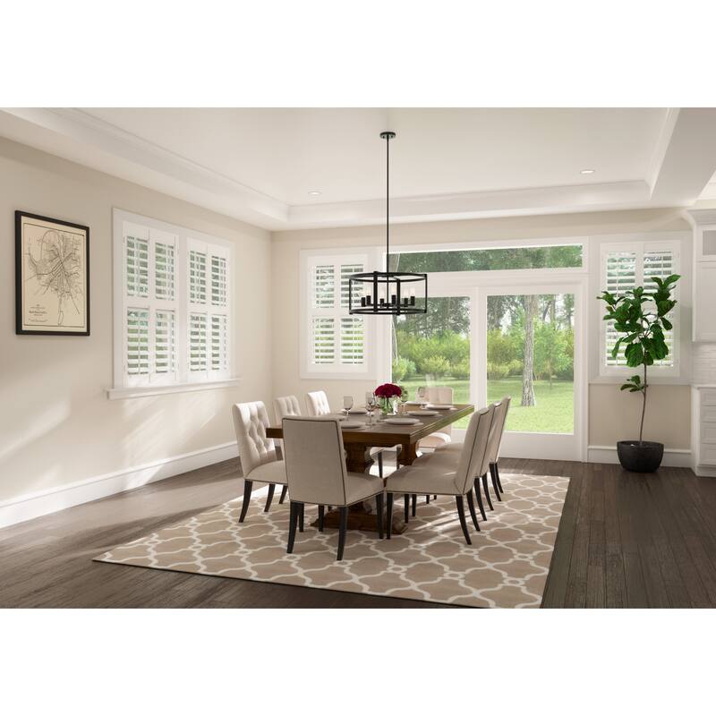 Hunter Astwood 26" 6 Light Chandelier, Dining Room, Kitchen, Cage - Art-Deco, Transitional, Contemporary