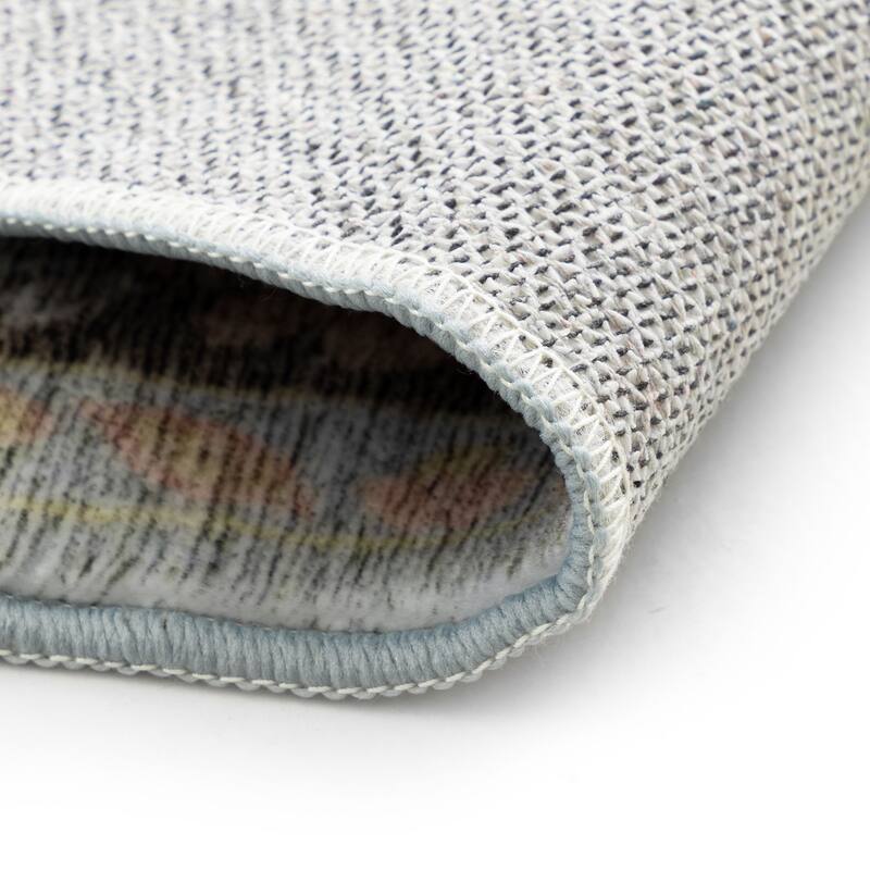 Smart Wash Ambient Glam Oriental Indoor Polyester Area Rug