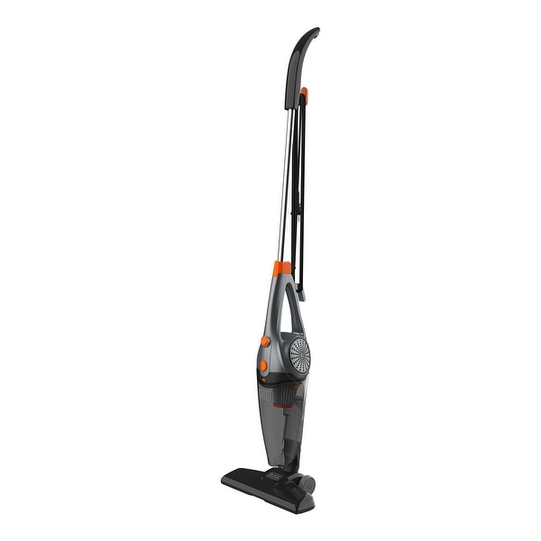 Black and Decker 3 In 1 Corded Upright Handheld Vacuum Cleaner, Gray - 3.6