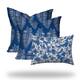 CORALINE Collection Indoor/Outdoor Lumbar Pillow Set, Sewn Closed - 20 x 20 - 20 x 20