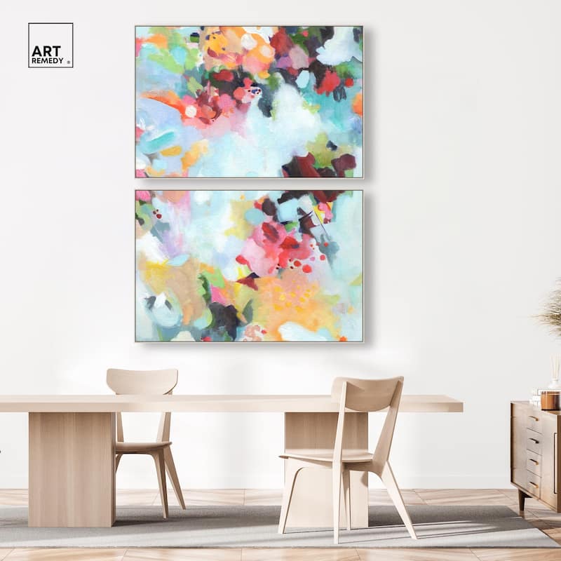 Play of Light Canvas Set of 2 by Art Remedy