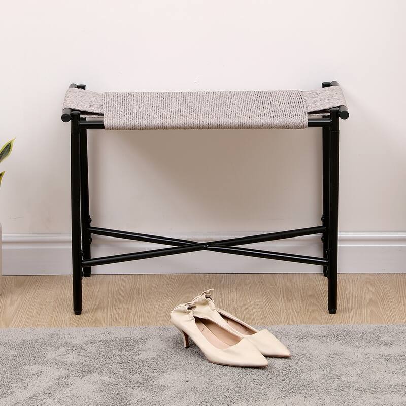Entryway Ottoman Hand - Vanity Chairs Footrest Stools for Living Room Sofas