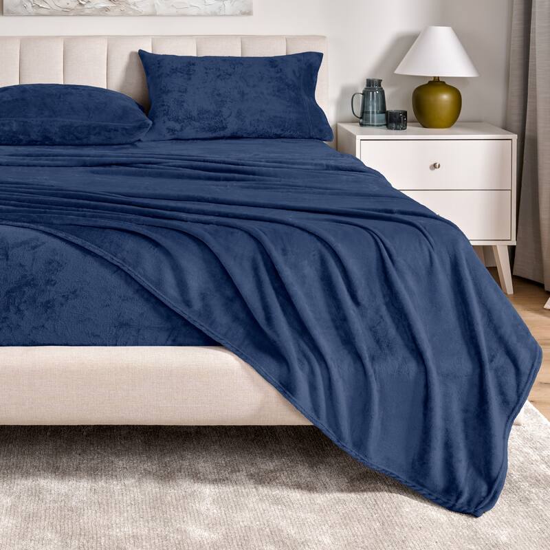 Bare Home Velvety Soft Microplush Sheet Set