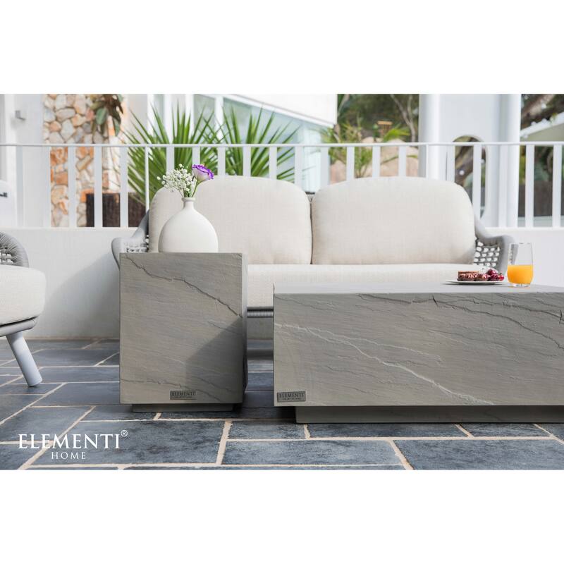 Elementi Home Colorado Concrete SideTable