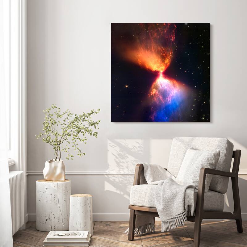 Empire Art Direct Celestial Wonders Printed Tempered Glass Wall Art - Multi-Color