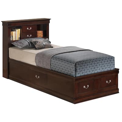 Glory Furniture Louis Phillipe Storage bed