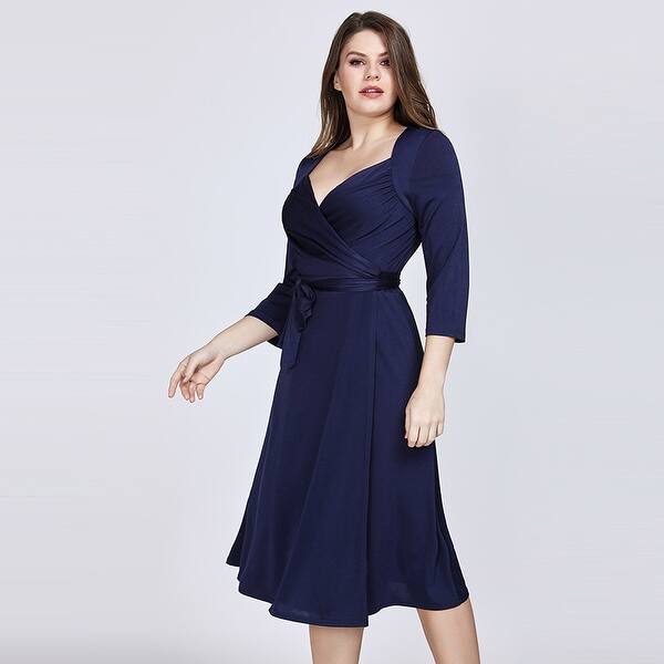 Shop Ever Pretty Women S Plus Size Party Evening Casual Dress