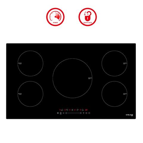 Gasland Chef 36" Built-in Electric Induction Cooktop with 5 Burners , Vitro Ceramic Glass, Sensor Touch Control, 240V