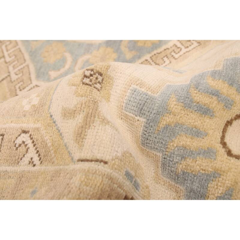 ECARPETGALLERY Hand-knotted Jules Serapi Ivory Wool Rug - 9'11 x 13'7