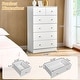 preview thumbnail 2 of 62, 6-Drawer Large Dresser For Bedroom And Chest Of Drawers With Sturdy Construction Wood Storage Organizer For Closet