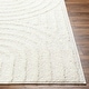 preview thumbnail 4 of 16, Hauteloom Arnel Living Room, Bedroom Area Rug - Beige - 2' x 3'