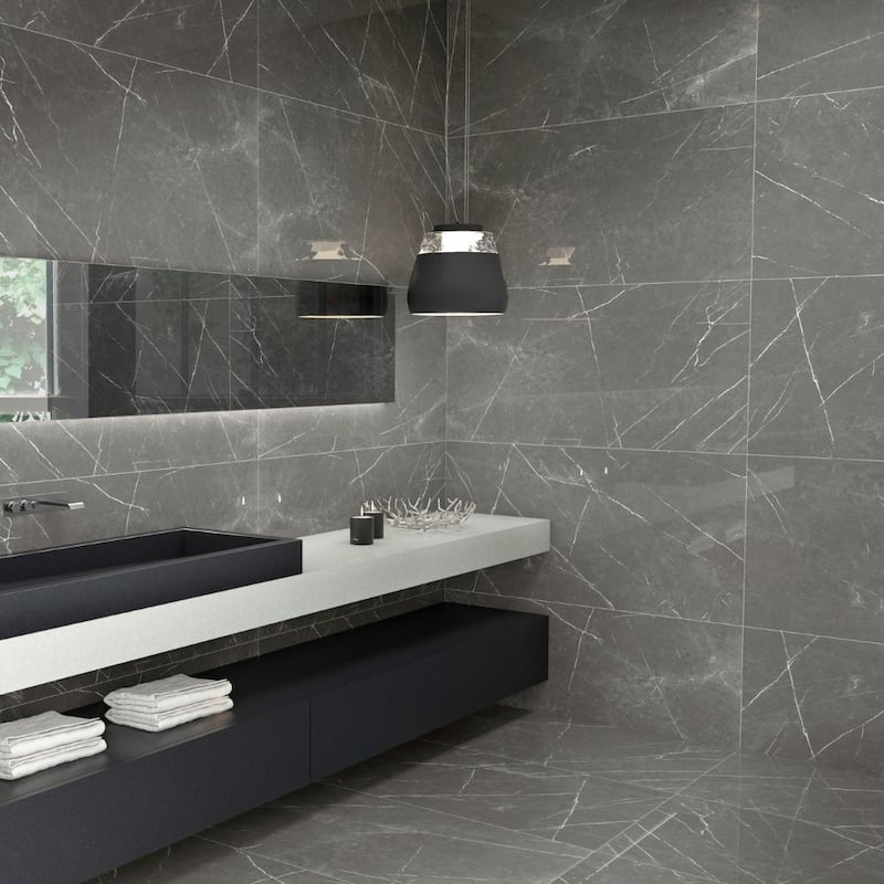 Alastair 24x48 Polished Porcelain Tile - Floor, Wall - Large Format