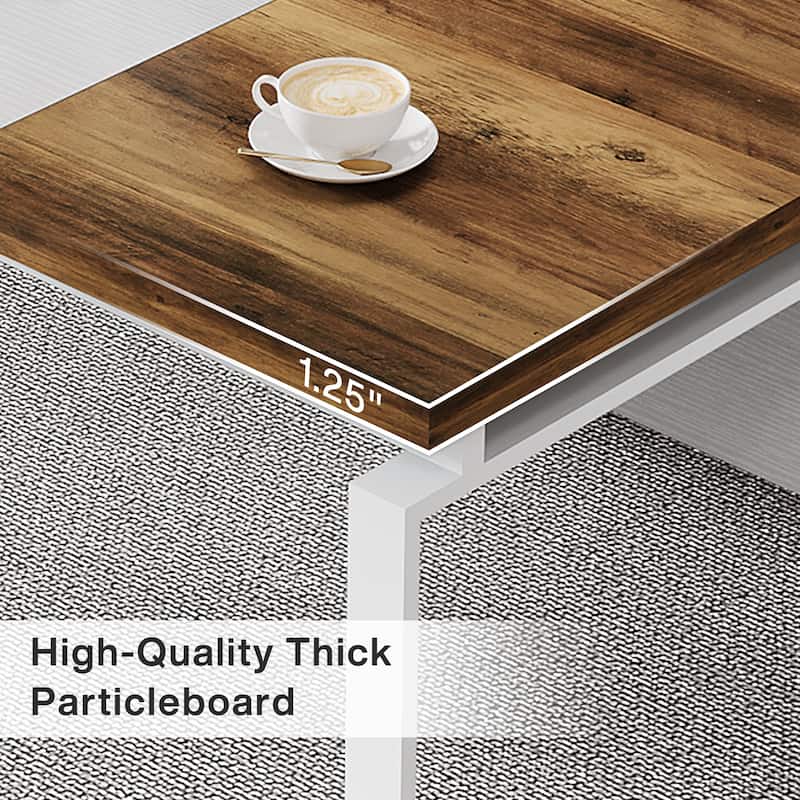 63 Inch Computer Desk Home Office Desk for Workstation (Only Table)
