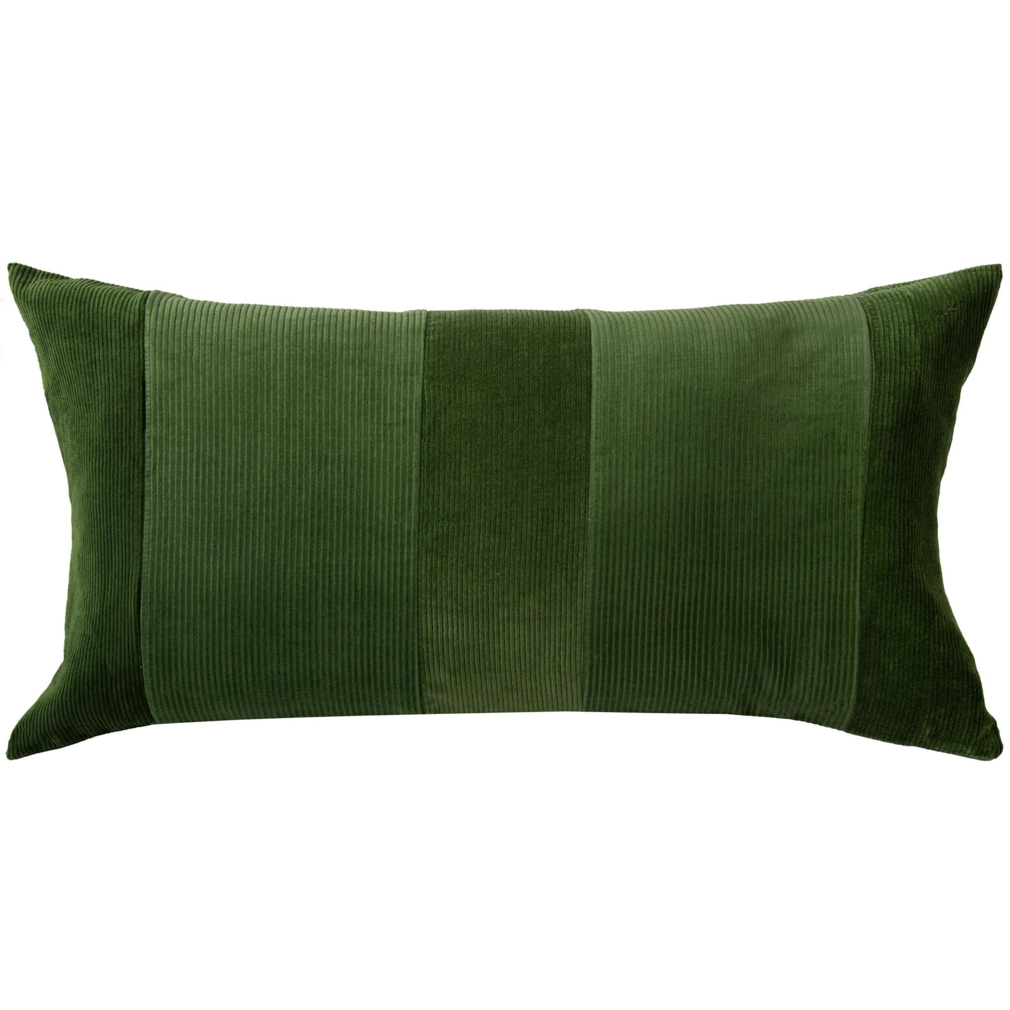Rizzy Home Solid Color Cotton Velvet Modern Throw Pillow