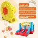preview thumbnail 5 of 8, Inflatable Bounce House with Blower for 3-10 yr Kids, Bouncy Castle w/Double Slide, 300 LBS Capacity