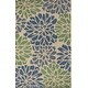 preview thumbnail 41 of 119, JONATHAN Y Marvao Modern Floral Textured Weave Indoor/Outdoor Area Rug 3 X 5 - Navy/Green