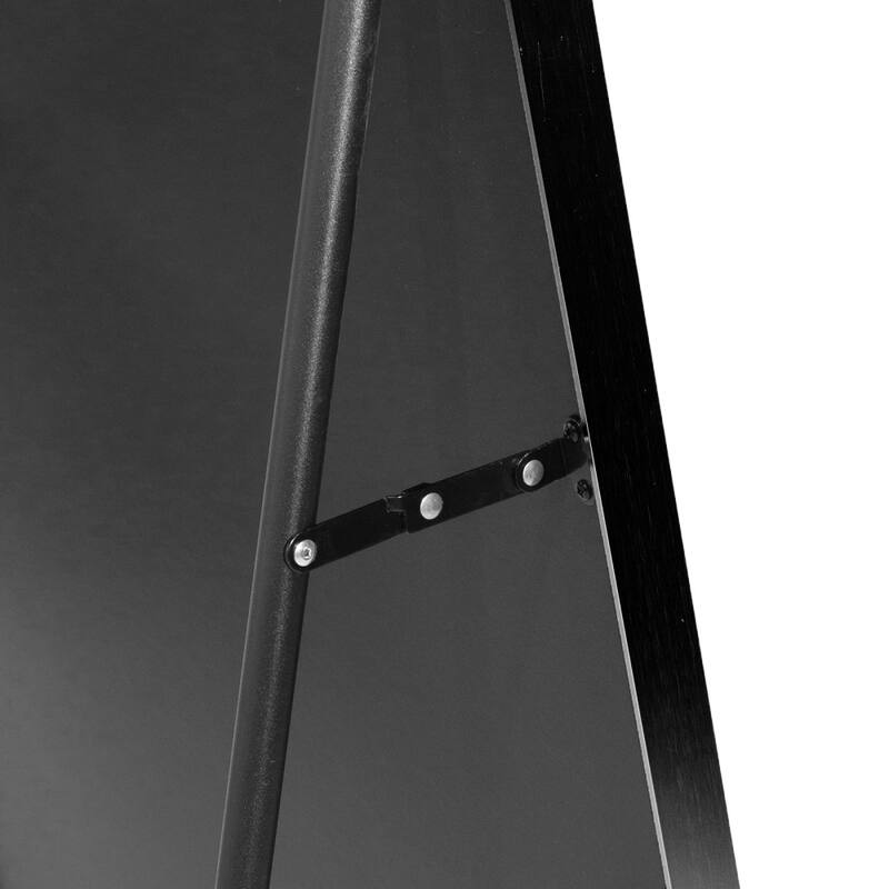 63'' x 20'' Aluminium Alloy Arch Full Length Mirror with Stand
