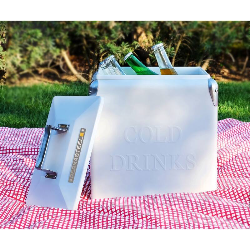 Permasteel 14-Qt Small Portable Cooler