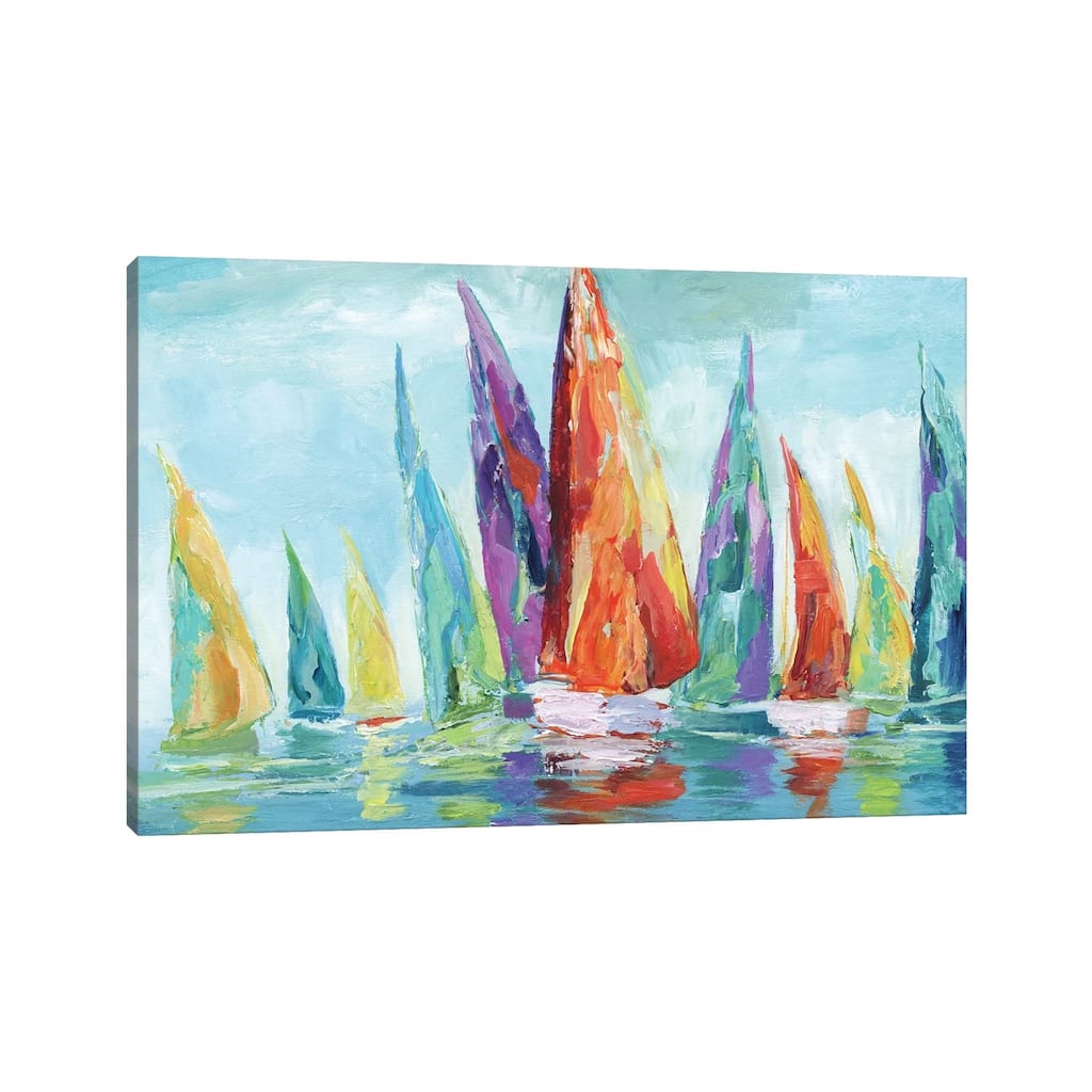iCanvas "Fine Day Sailing I" by Nan Canvas Print