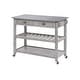 preview thumbnail 18 of 23, Firebranch Wire-brush Kitchen Cart