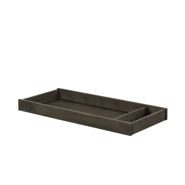 slide 2 of 3, San Mateo Nursery 41" Wide Changer Topper, Gray