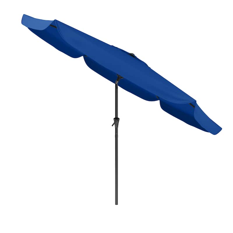 10ft Round Tilting Patio Umbrella