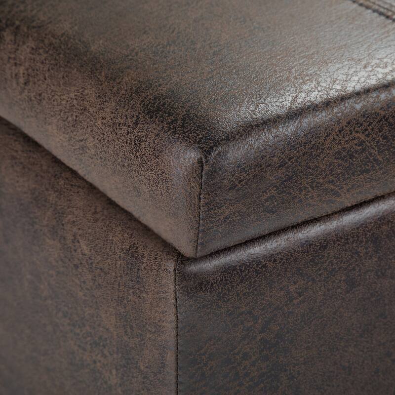 Modern Storage Ottoman Bench