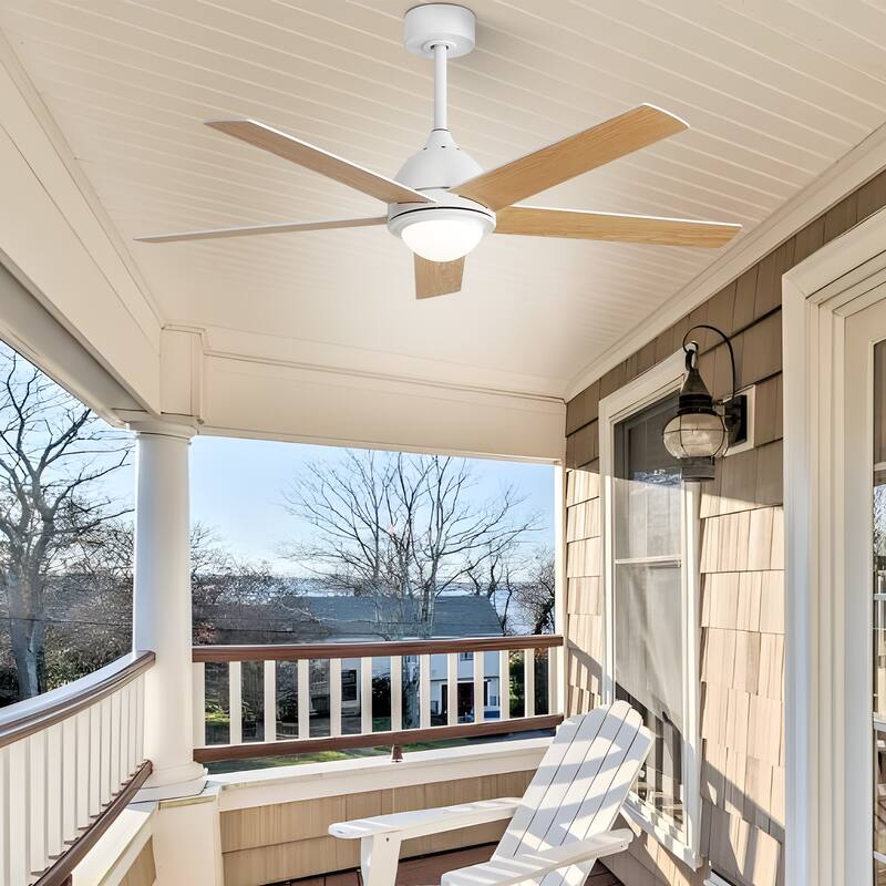 38 Inch Ceiling Fan Without Light ABS Blades Powerful Dc Motor With 1/4/8H Timer for Living Room,Bedroom