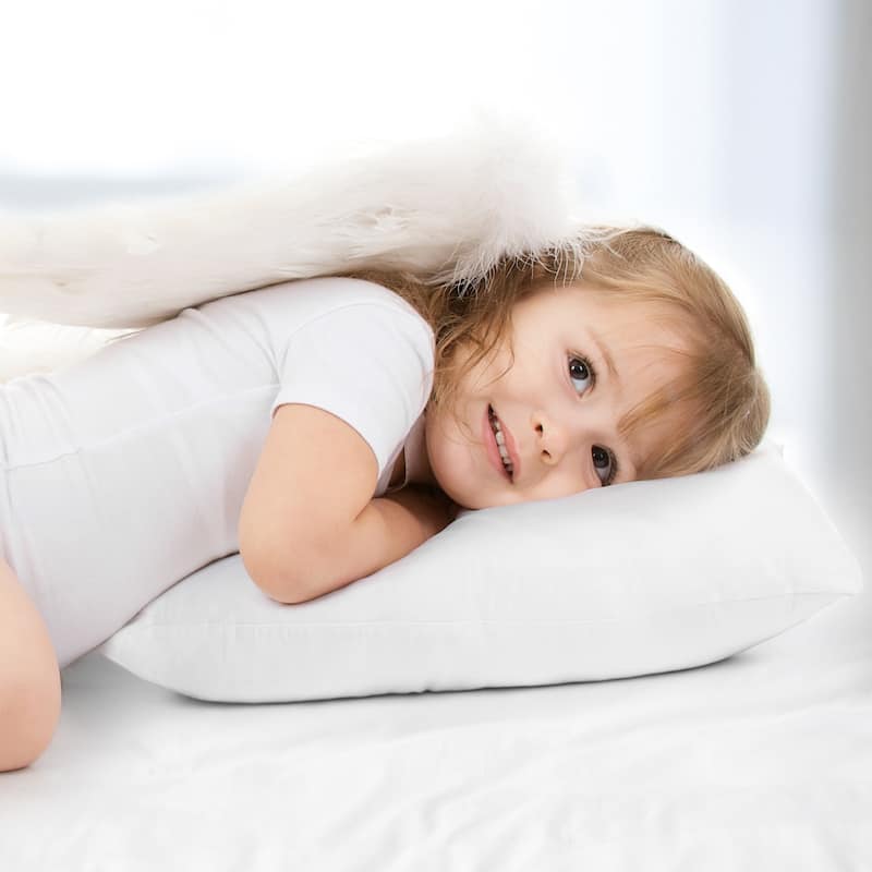 Nestl 100% Cotton Cover Premium Plush Down Alternative Bed Pillow