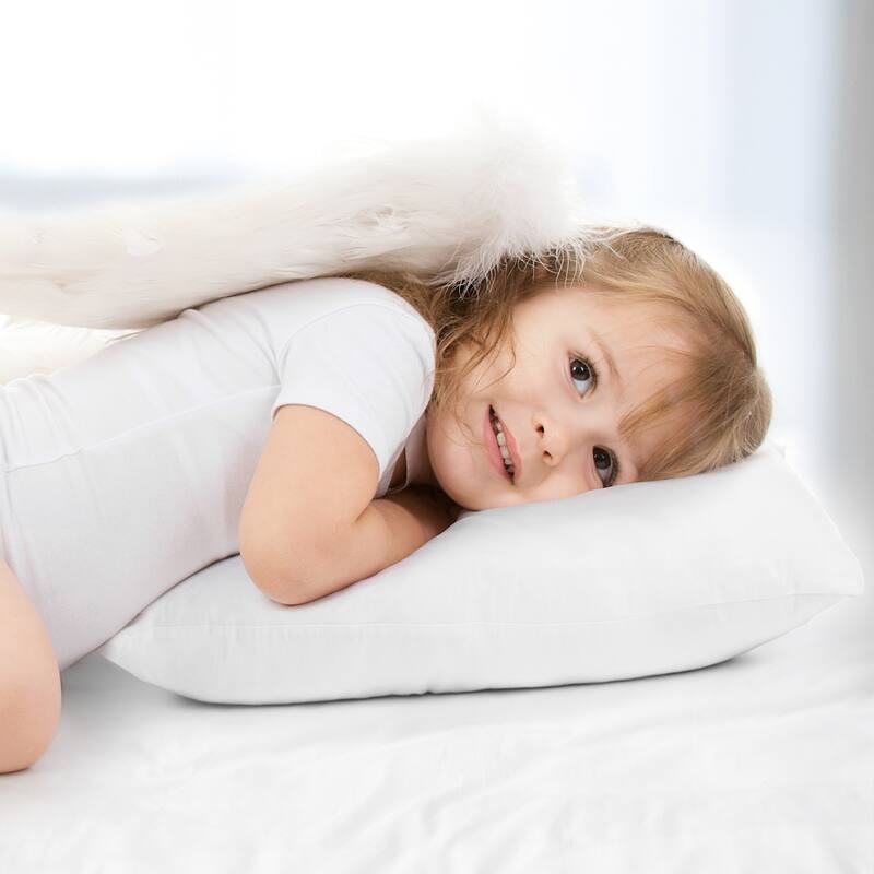 Nestl 100% Cotton Cover Premium Plush Down Alternative Bed Pillow