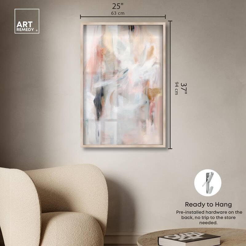 Drifting Colors II Shadowbox by Art Remedy