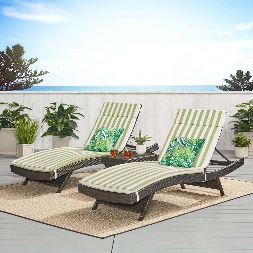 Vilano 3-piece Outdoor Cushioned Lounge Set by Havenside Home