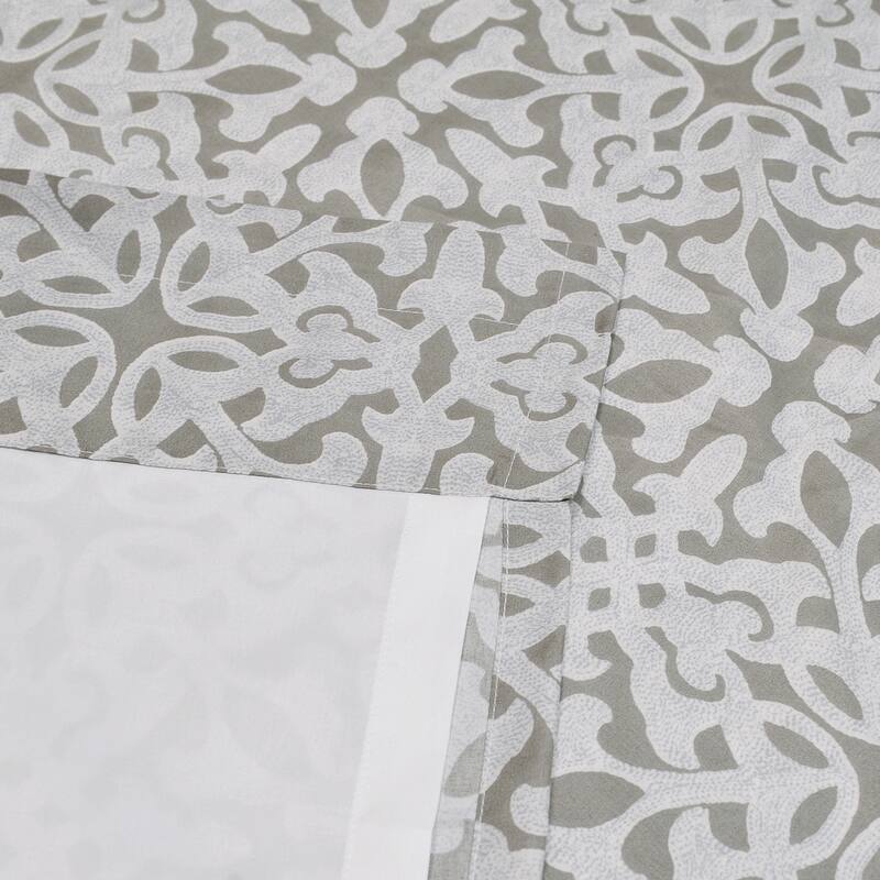 Serenta Bellamy Printed 2-Piece Curtain Set - 60" x 84"
