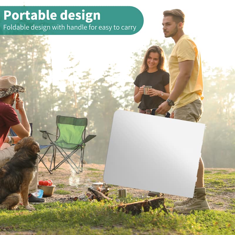 4 - Person 72'' Long Folding Picnic Table