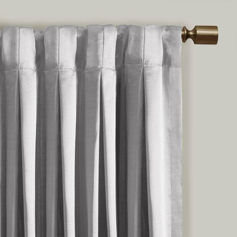 Pleat Curtain Panel with Tieback