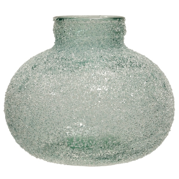 StyleCraft SC-AS10183 11" x 9 1/2" Translucent Glass Vase
