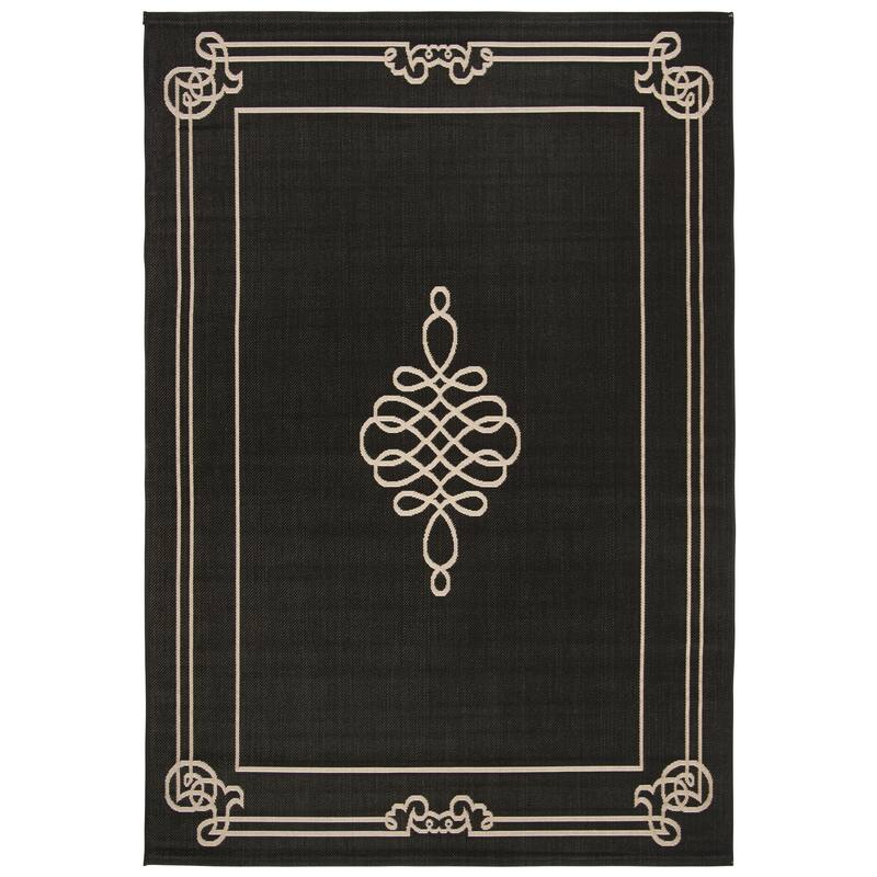 SAFAVIEH Courtyard Vasudha Indoor/ Outdoor Waterproof Patio Backyard Rug