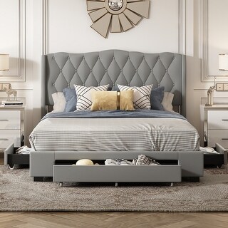 Westerly upholstered bed store by standard furniture